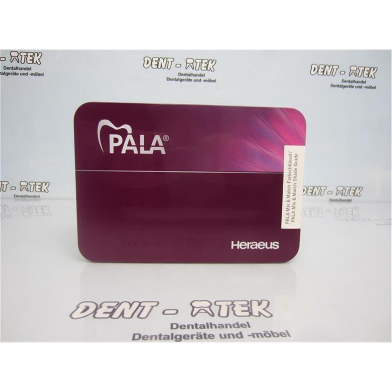 Pala Mix & Match Farbschlüssel - Hereus - Shade Guide