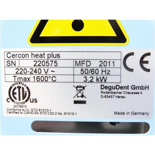 Sinterofen DeguDent Cercon heat plus P8