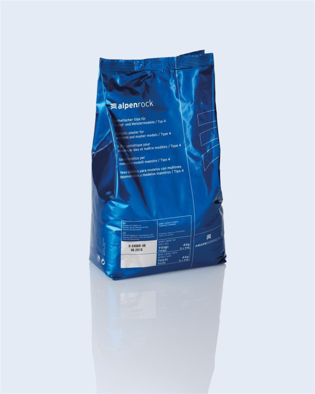 Alpenrock safran 5 x 4 kg Superhartgips - Amann Girrbach