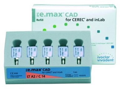 Ivoclar e.max CAD for Cerec/inLab LT C14 | 5 Stück