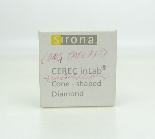 Sirona CEREC inLab Cone shaped Diamond
