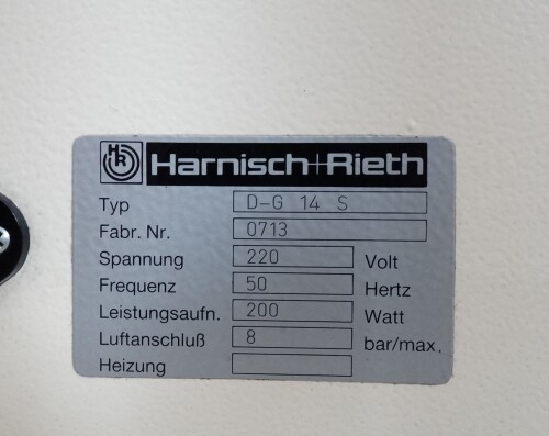 Harnisch+Rieth D-G14 Sandstrahler | Abstrahler