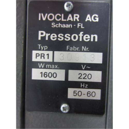 Ivoclar EP 500 Pressofen