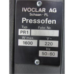 Ivoclar EP 500 Pressofen